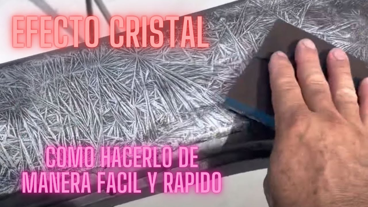 Proyecto efecto cristal | Como hacerlo.