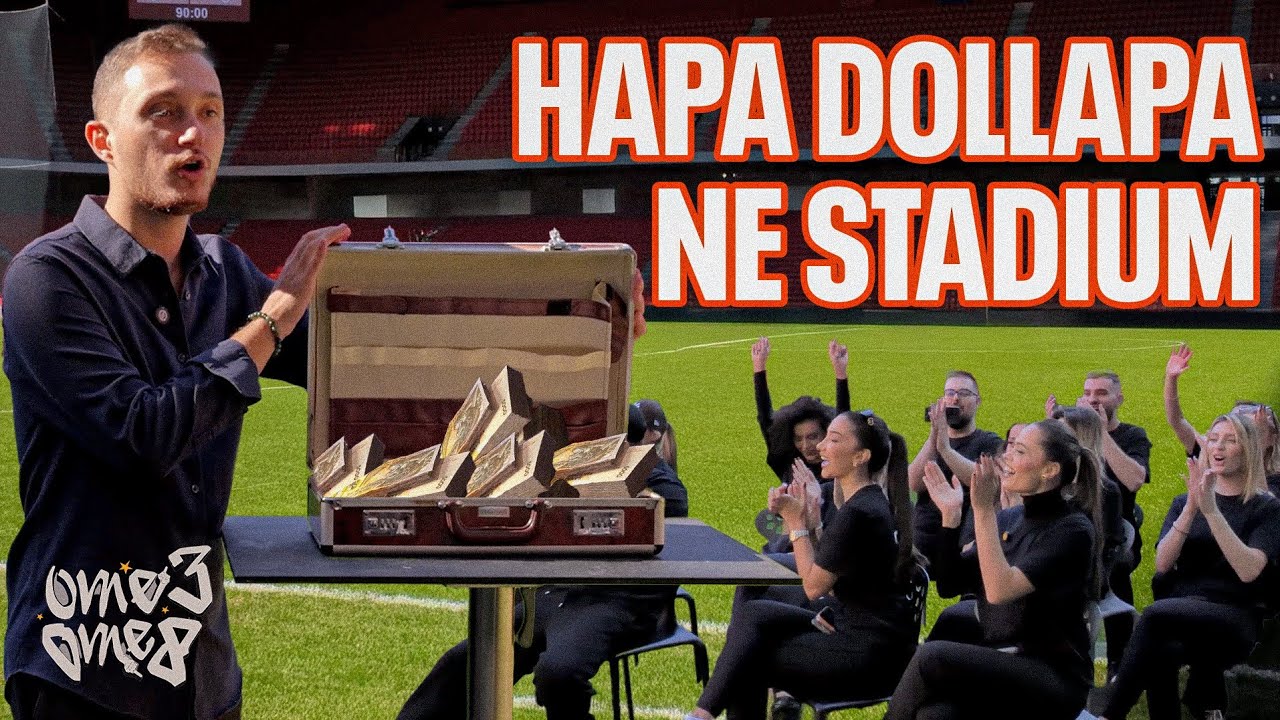  Luajtëm “hapa dollapa” në stadiumin më të madh në Shqipëri! - ALL STARS | O ME 3, O ME 8 EP50