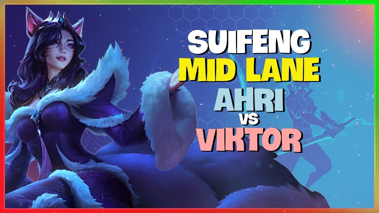 How Rank 1 Super Server SuiFeng Solves Every Mid Lane Matchup with Ahri Engsub