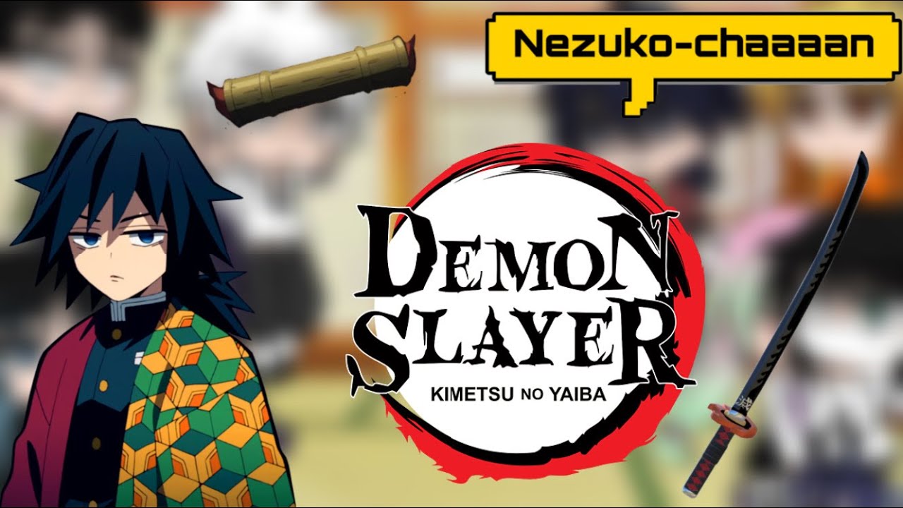 \\Hashiras react to tanjiro & his friends\\ -GIYUTAN- ^my au^