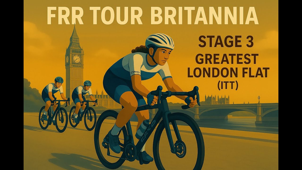 Flamme Rough Racing  - Tour Britannia - Stage 3 - iTT Ladies Pen