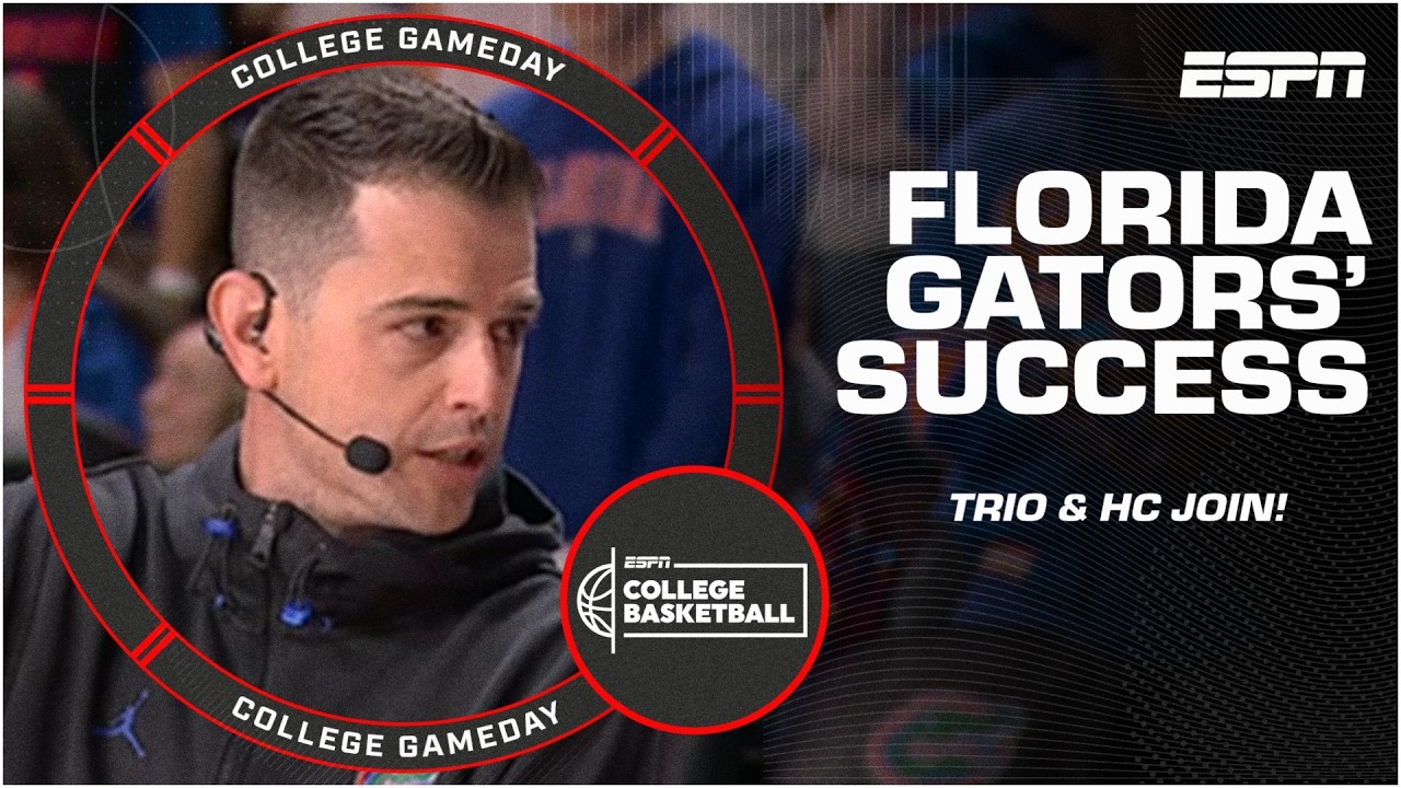 Florida trio & HC Todd Golden talk Gators' success this season 👏 | College GameDay