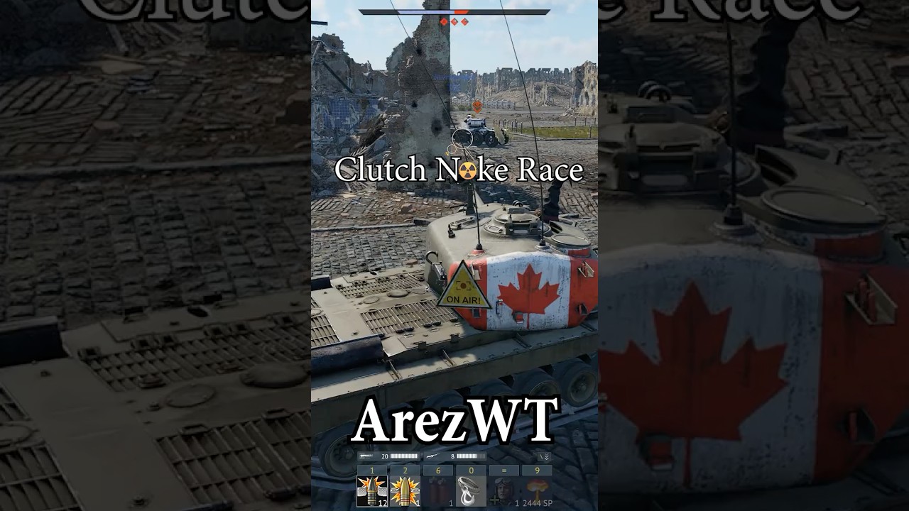 War Thunder Clutch Nuke Race #warthunder