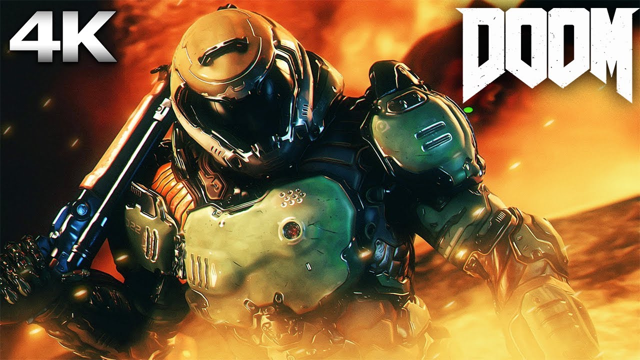 DOOM (2016) All Cutscenes (Full Game Movie) 4K 60FPS Ultra HD