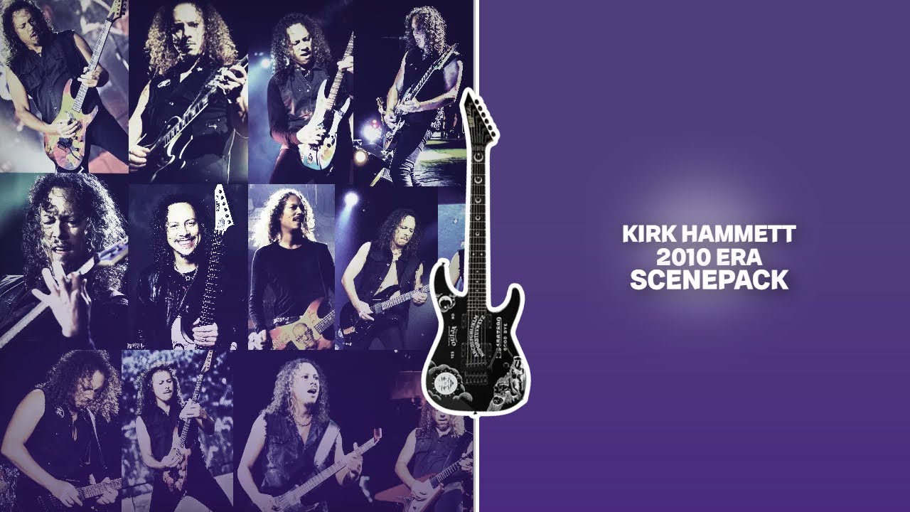 KIRK HAMMETT 2010 Era Clips || Scenepack ||