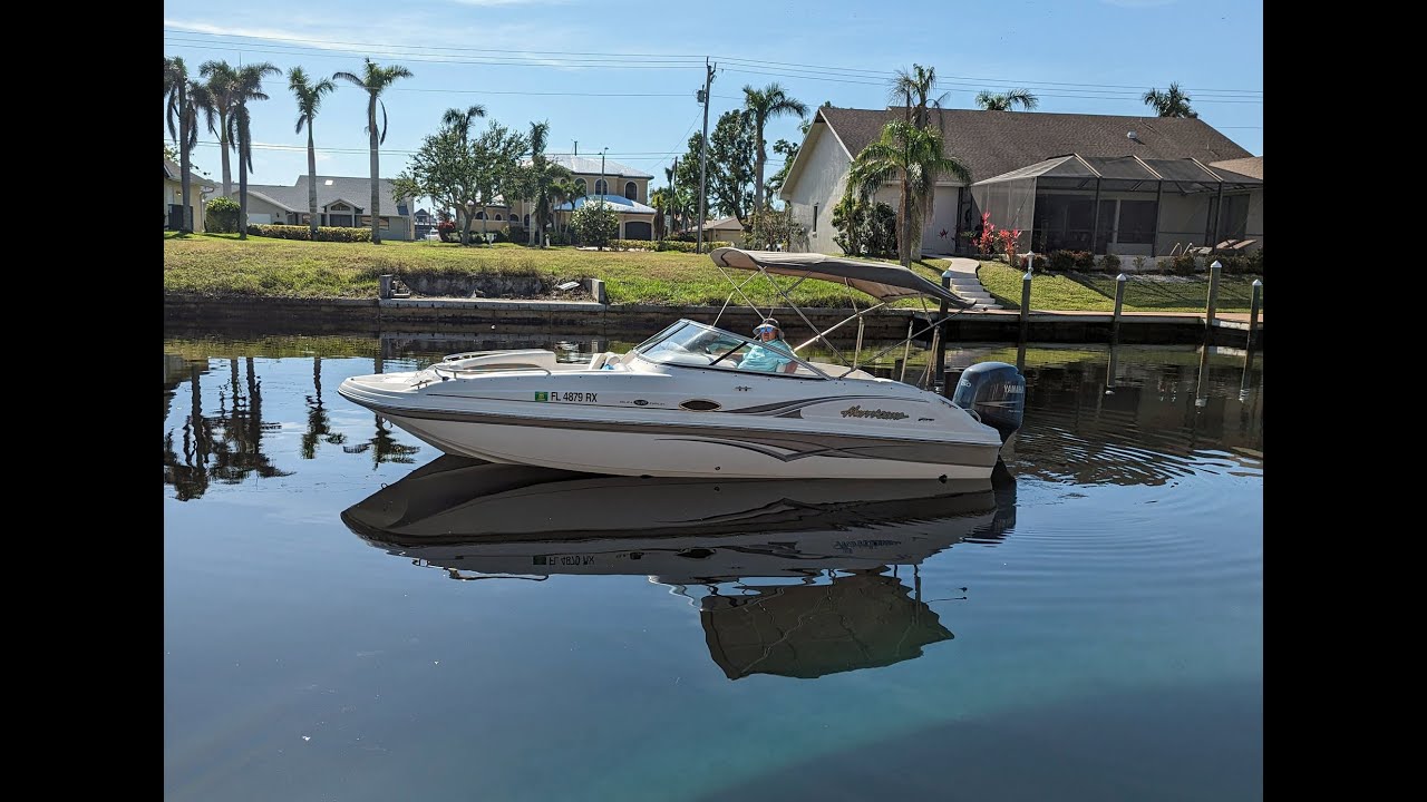 How to Sell your Boat DIY - 2004 Hurricane SUN DECK 217 The Test Drive