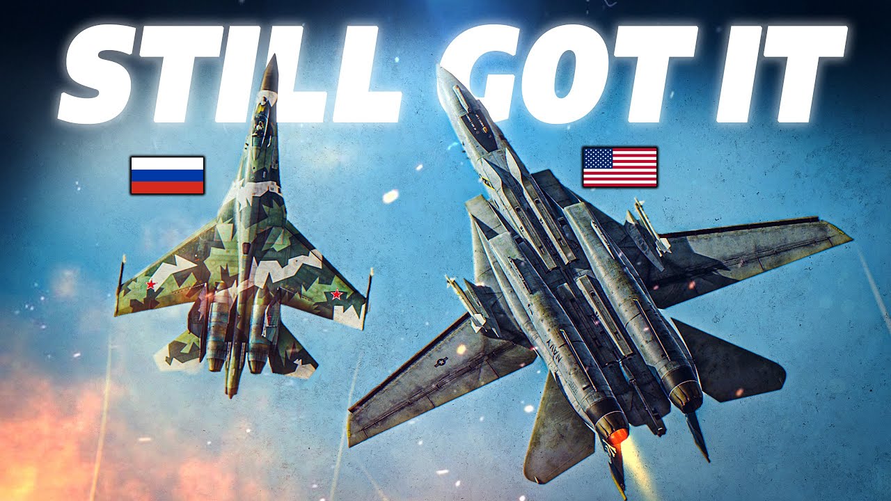 Слишком рано сняли её с вооружения? F-14B Tomcat против Su-27 Flanker | Цифровой боевой симулятор...