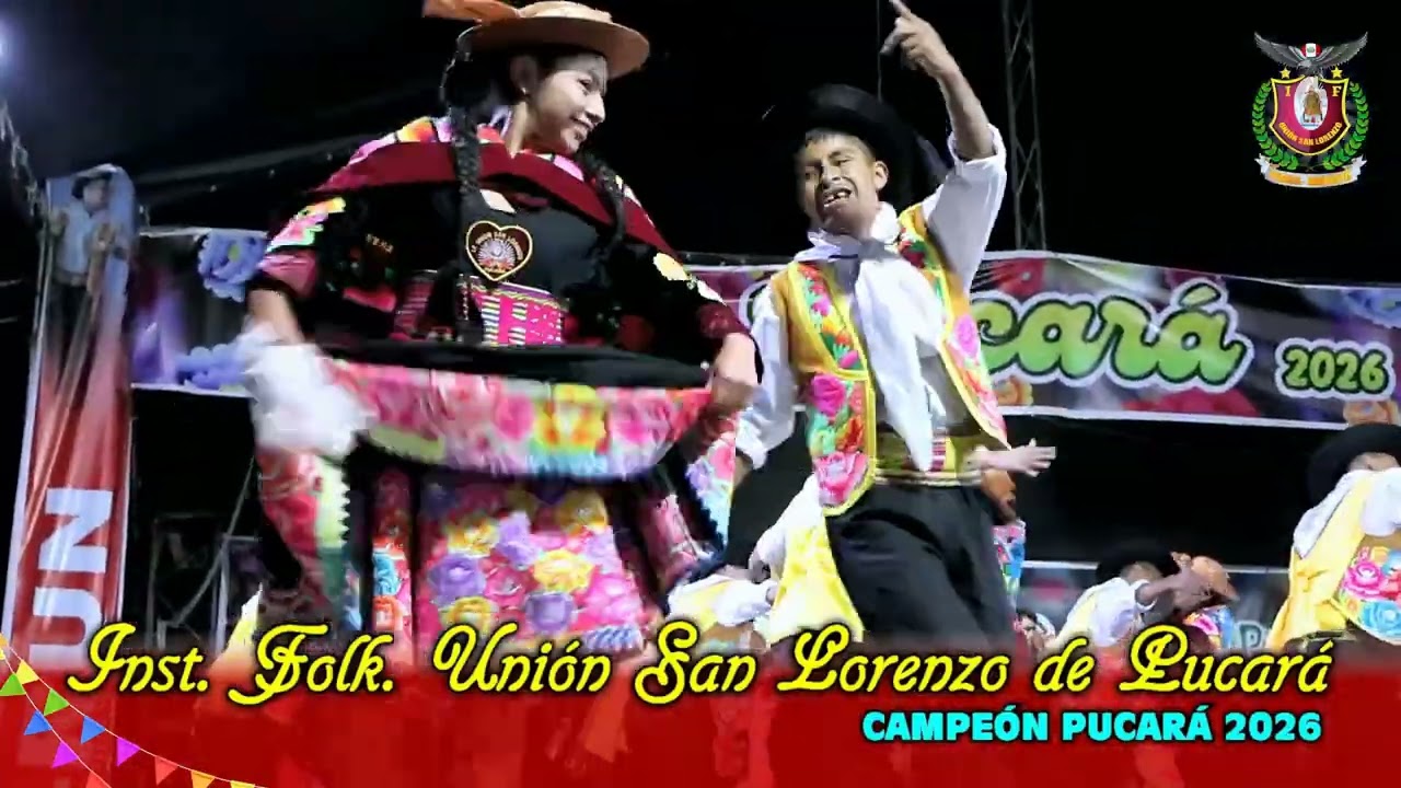 UNIÓN SAN LORENZO DE PUCARÁ 2026 /// PRESENTACIÓN EN PUCARÁ /// ORQ. PARRANDERA PERÚ