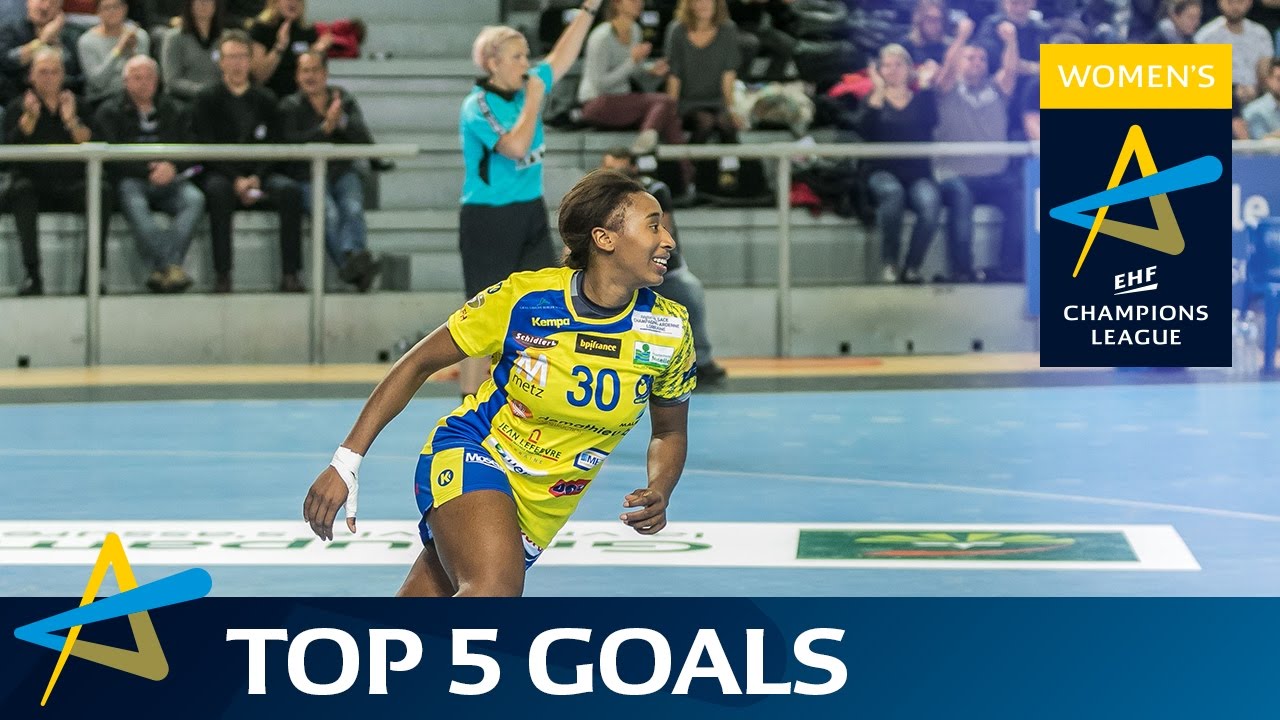 Jurswailly Luciano's in-flight crowns Top 5 Goals | Round 4 | Women's EHF Champions League