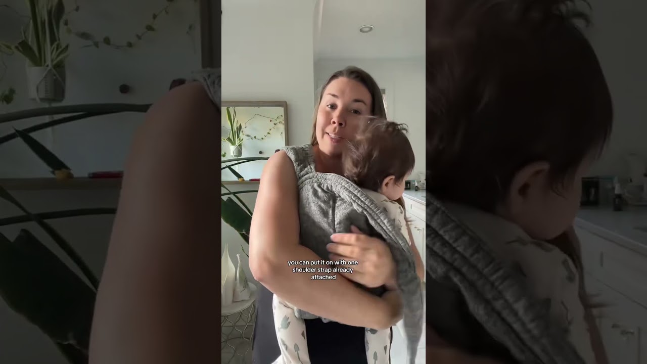 The hope&plum Lark Baby Carrier