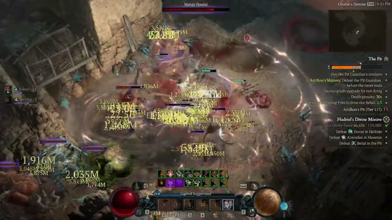 PALA PUSHING THE PIT T17