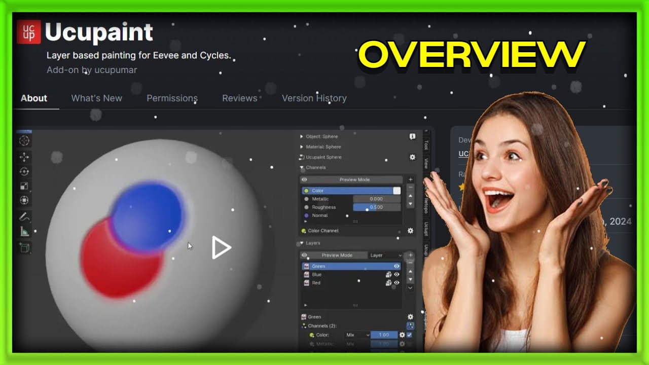 UCUPAINT 🎨Texturiza por capas #parati #tutorial #blender3d