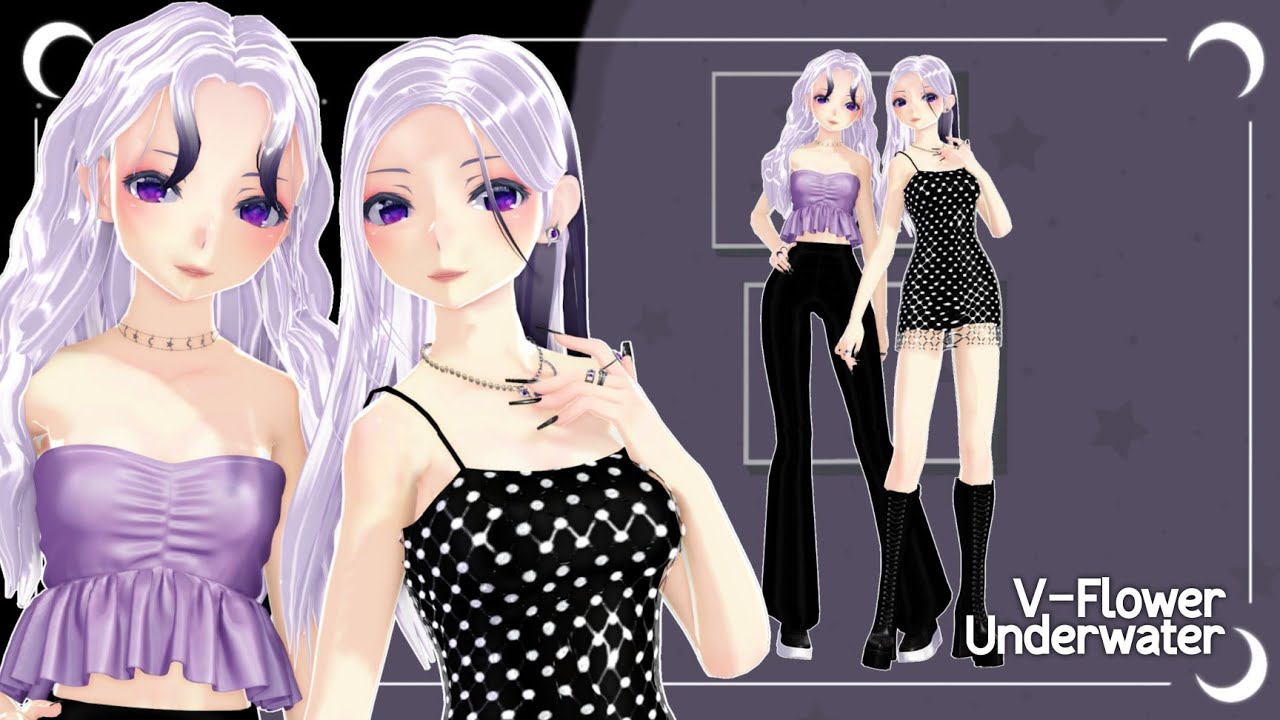 【MMD Model Showcase】V-Flower   Underwater