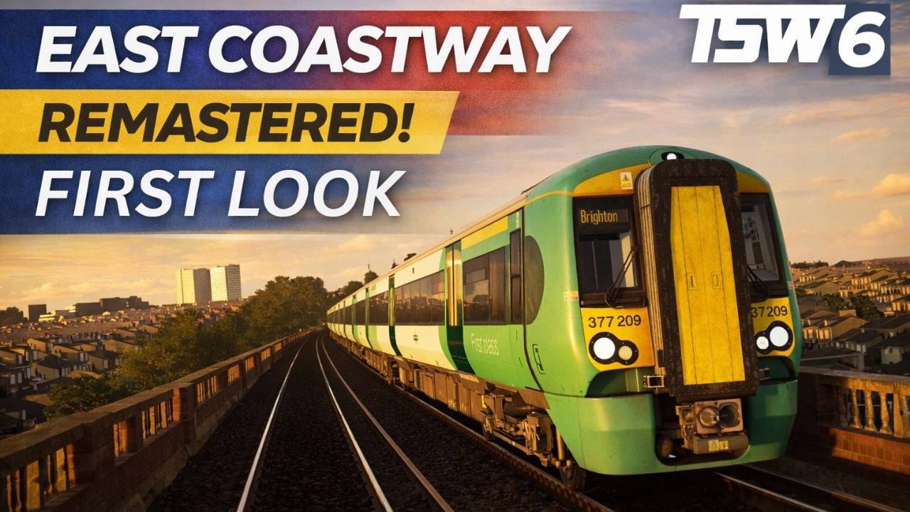 East Coastway Remastered Is HERE! | FIRST LOOK | Train Sim World 6