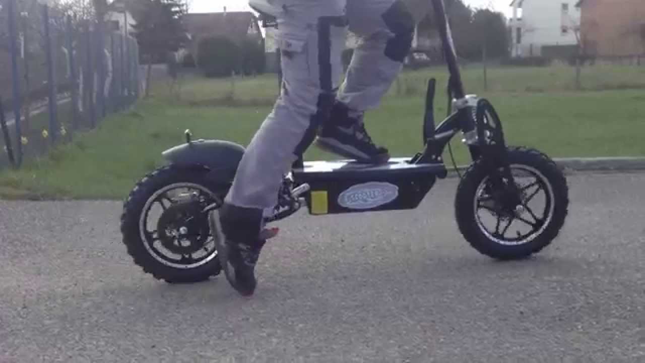 TROTTINETTE ELECTRIQUE TORNADO 1000 W  www.gcautos.fr (ALSACE - BAS RHIN 67)