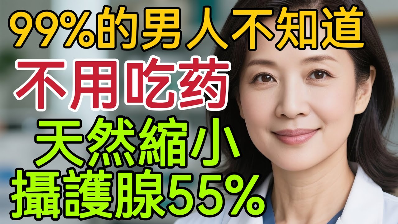 泌尿科醫生：身體出現這種情況，就是攝護腺在求救！男人一定要看完，不用喫藥，天然縮小前列腺的方法！#男性健康 #男性 #中國醫 #健康