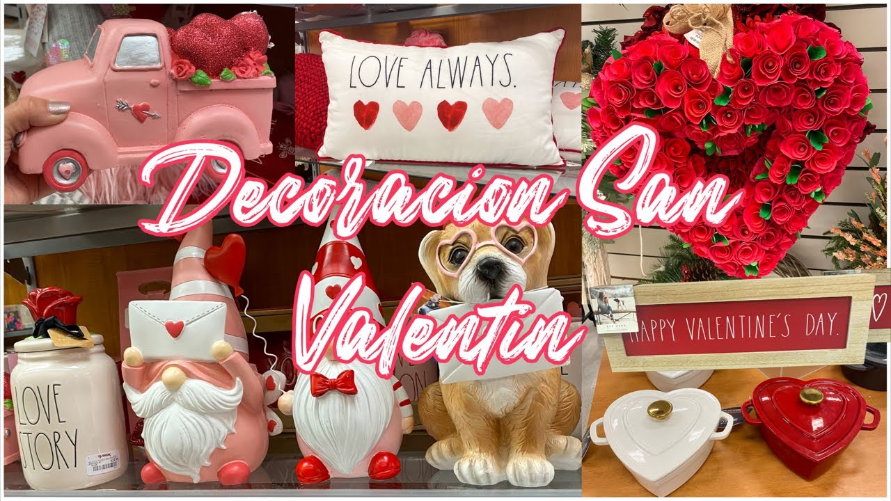 IDEAS Para Decorar En SAN VALENTIN 💖 DECORACION 14 FEBRERO🌹 DECORACION SAN VALENTIN 2023