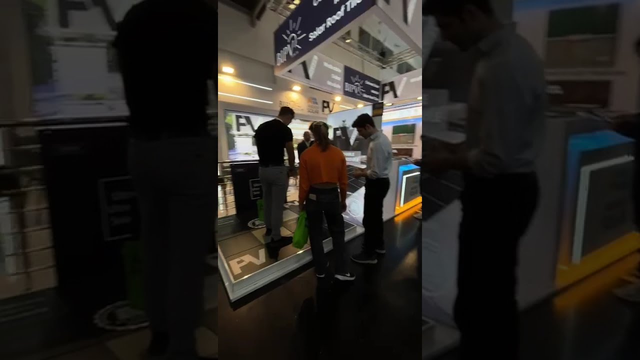 PV Floor Met Solar Energy in Intersolar Europe 2025 #pvfloor  #energyfloor #bipv  #intersolar