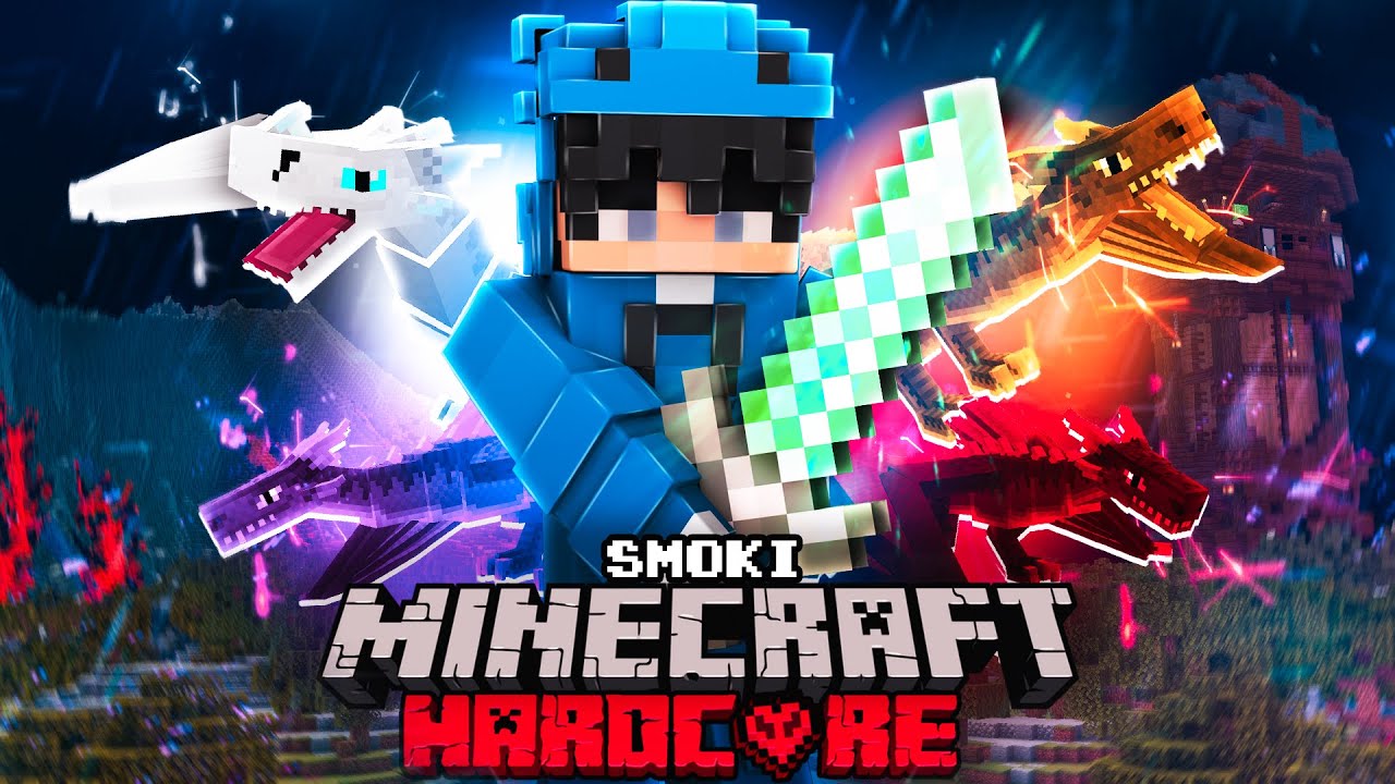Spędziłem 100 godzin jako Łowca Smok&oacute;w w Minecraft!