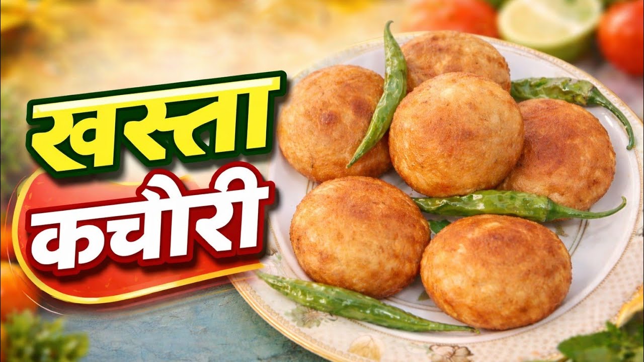 Sardiyon me bnaye grma gram #matar ki kachori green peas kachori recipe 😋 