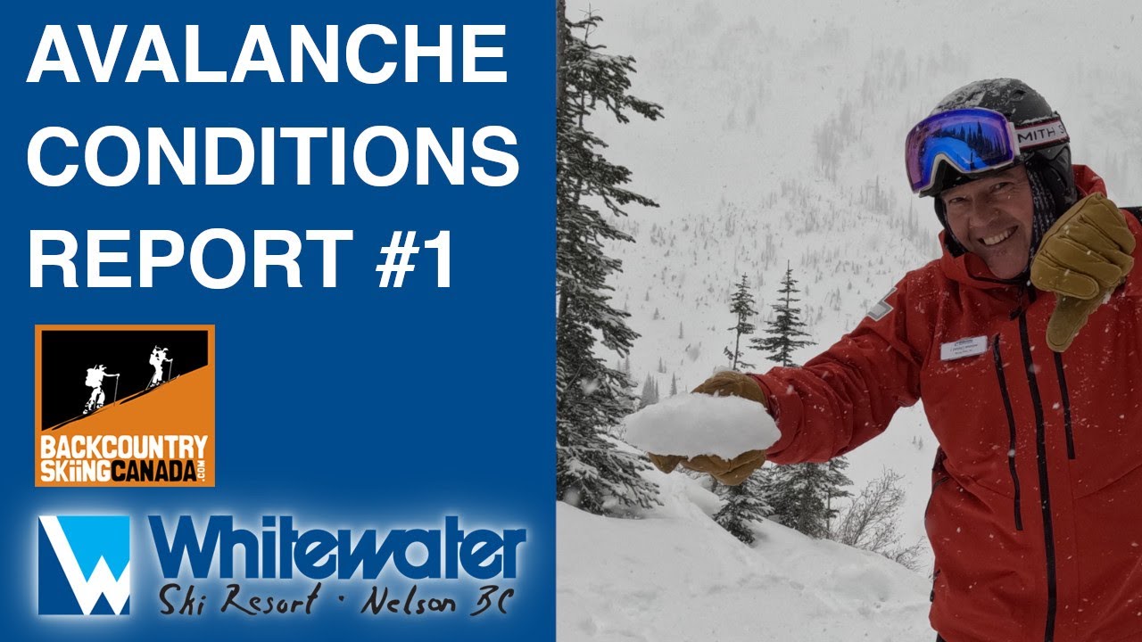 Отчет о лавинной ситуации № 1