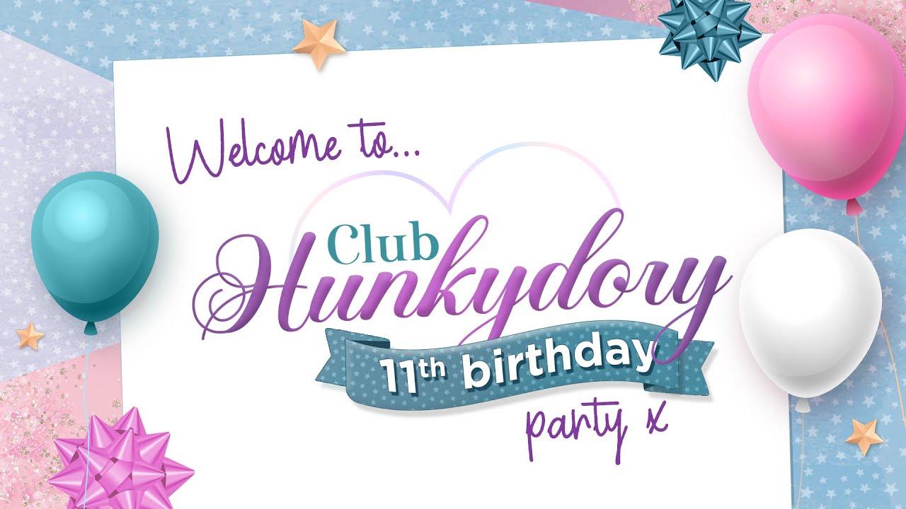 Club Hunkydory 11th Birthday - Moonstone Sweet Treats Collection