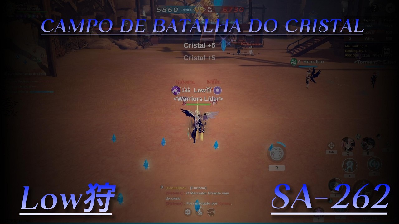Low狩 - The Legend of Neverland Campo de Batalha do Cristal (Low狩 SA-262)