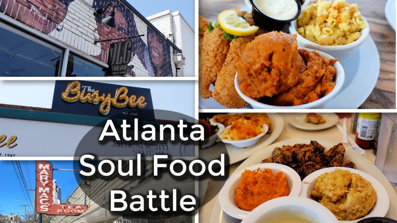 The BEST Atlanta Soul Food: Old Lady Gang vs Busy Bees vs Mary Mac's