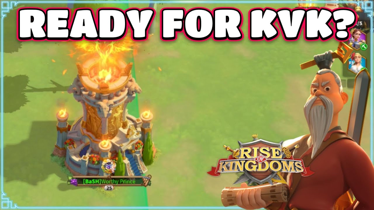 Готов ли я к своему первому KVK в Rise of Kingdoms?