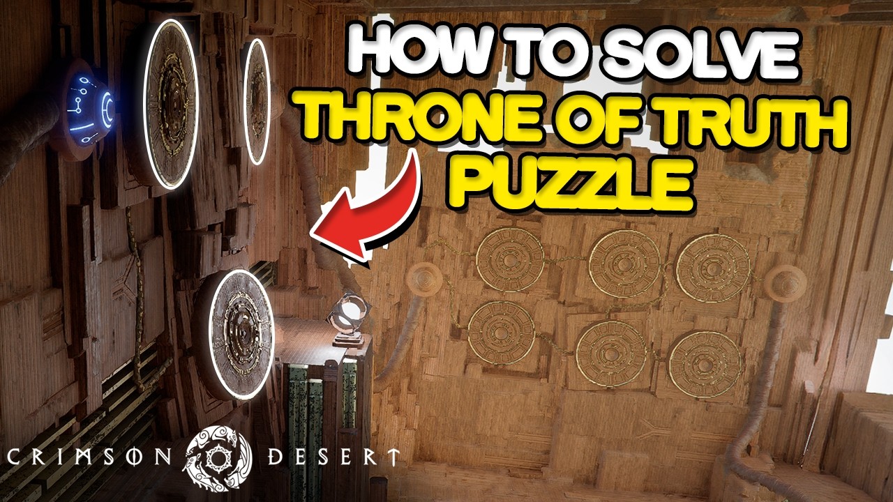How to solve the Throne of Truth Puzzle in Crimson Desert Enhanced