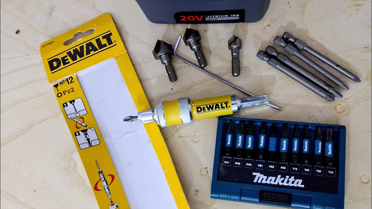 Dewalt DT 7603, portainserti "doppio".