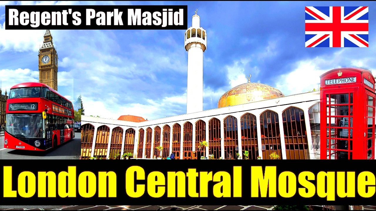 🇬🇧 History of The London Central Mosque, Regent's Park Masjid, London, England, UK, #mosque #london
