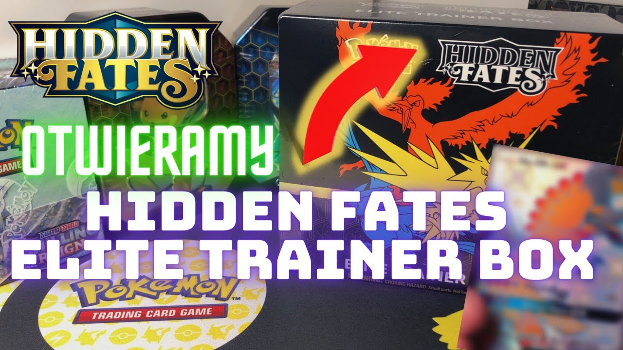 Otwieramy Hidden Fates - Elite Trainer Box - Karty Pokemon TCG