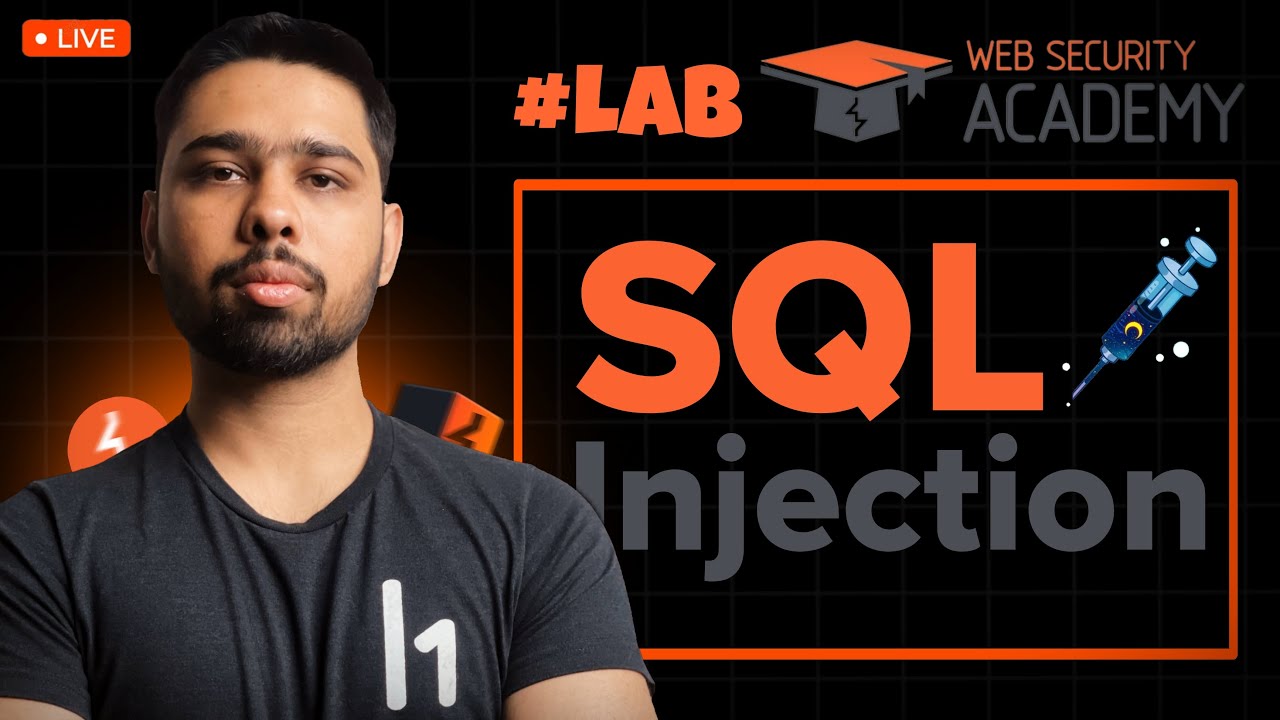 [LIVE]  SQL Injection - PortSwigger Labs