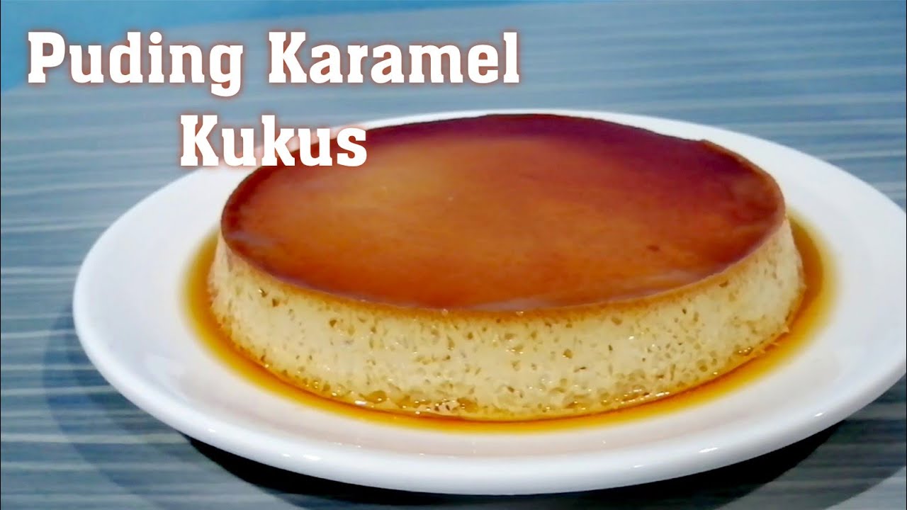 Puding Karamel Kukus || Lembut & Sedap || 4 bahan @Rowellplayz