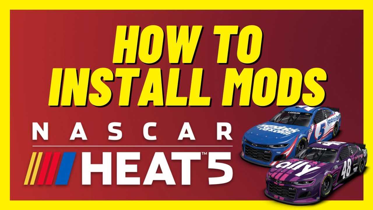 Как установить модификации NASCAR Heat 5