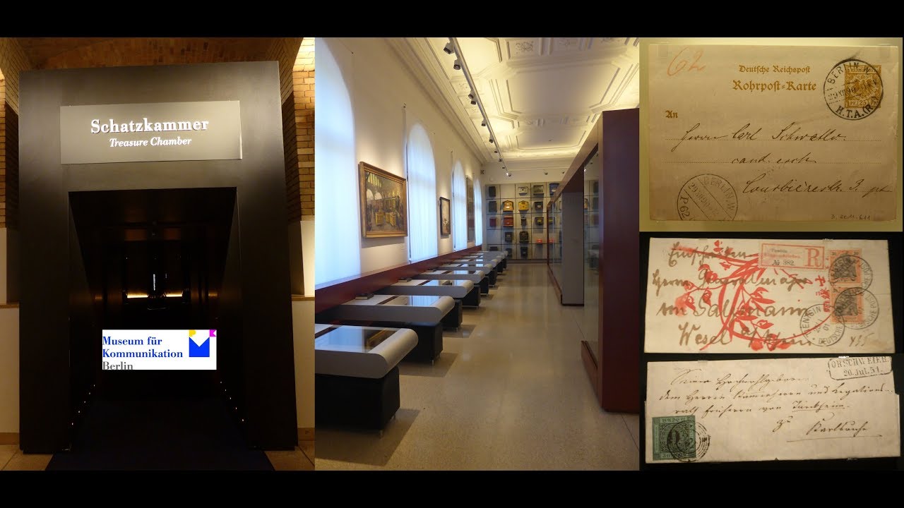 Briefmarken / Philatelie im Museum für Kommunikation in Berlin
