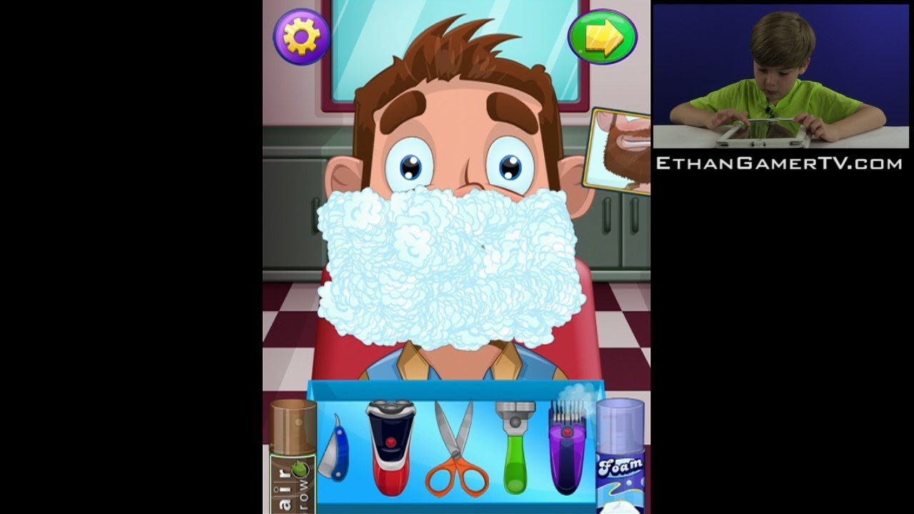 Ethan plays CRAZY SHAVE!