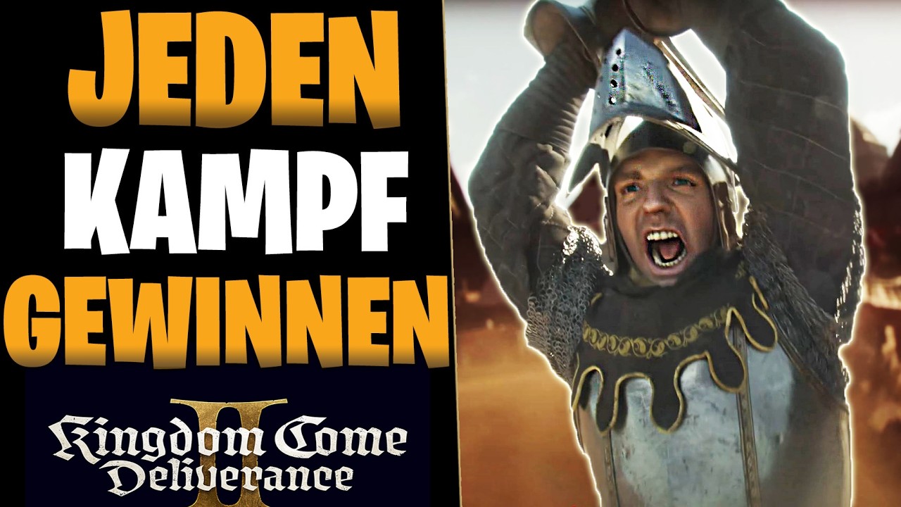 JEDEN KAMPF GEWINNEN - Beste Techniken & Tipps für Kingdom Come Deliverance 2