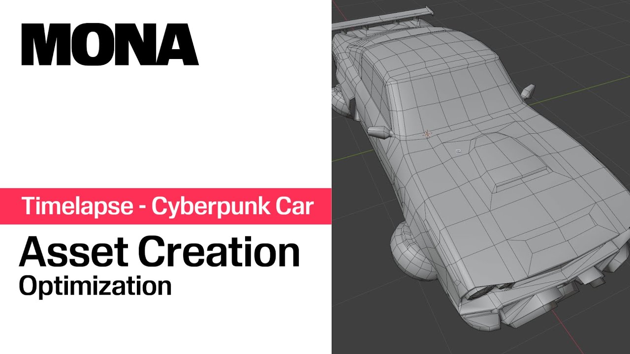 Timelapse | Optimization - Cyberpunk Car