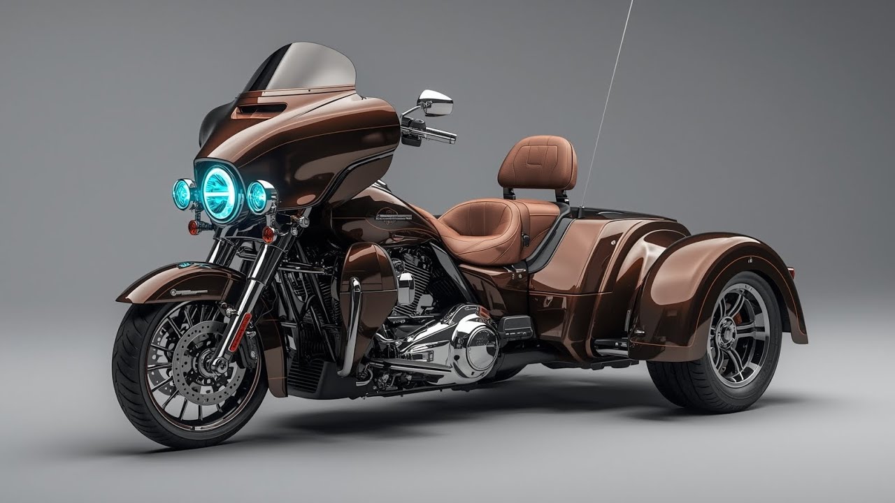 Midnight Bronze Trike Cruiser,🏍️👈👌
