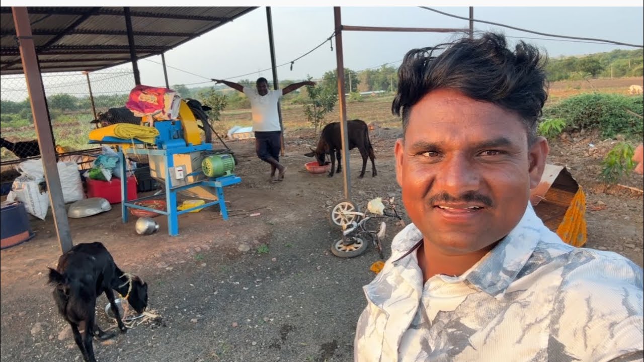 आबा बघा कुचक्यागत बोलतोय पुनमला भांडाय लागला इतकं पण वेड्या सारखं करू नये 😭#गावठीनिलेशपुनम 