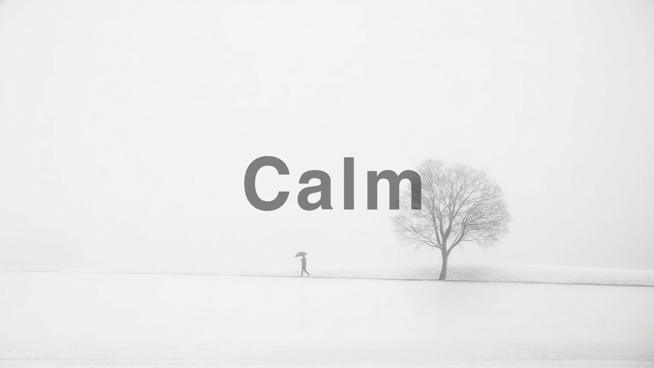 return to calm.