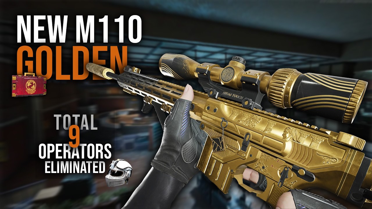 Наконец-то получил ЗОЛОТОЙ M110 | R.O.D.D | Arena Breakout Infinite