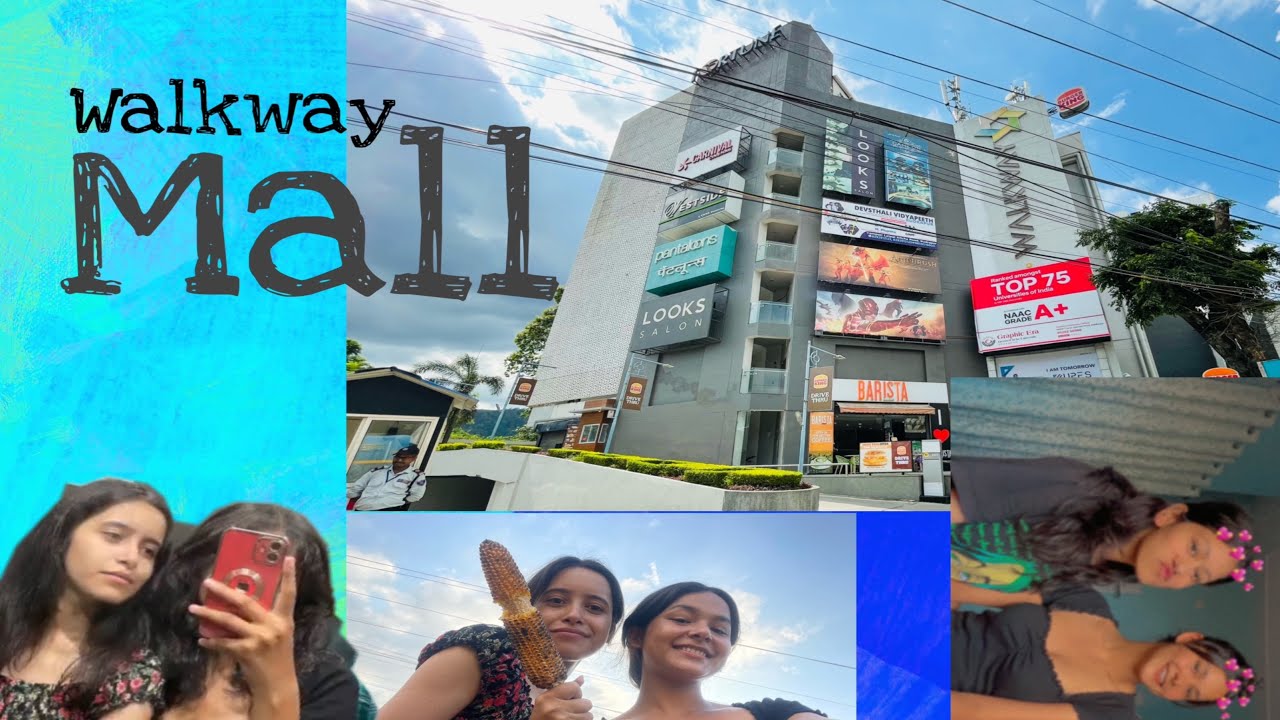 Walkway mall Haldwani 📍|| day with them || Uttarakhand || outdoor 