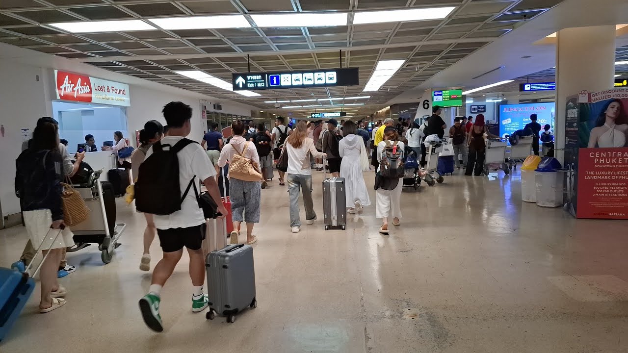Arrived - Phuket International Airport, Thailand