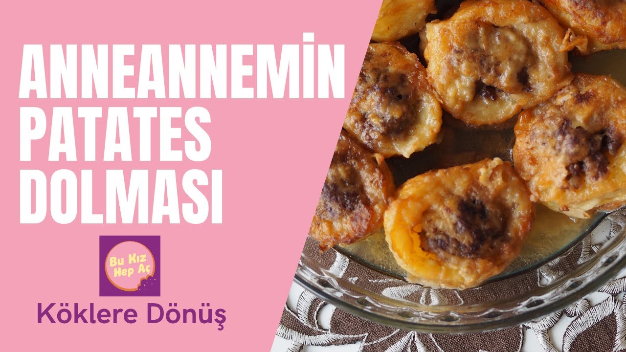 Anneannemin Nefis Patates Dolmaları