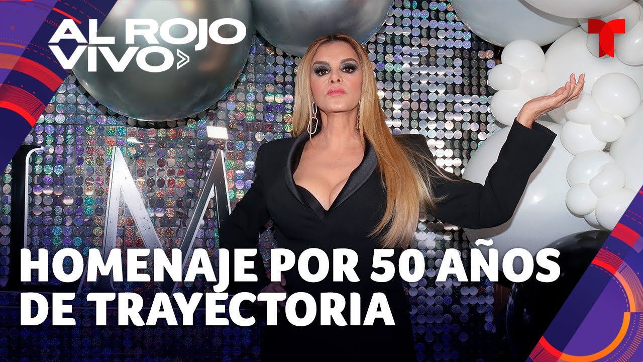 Homenaje a Lucía Méndez por su 50 años de trayectoria