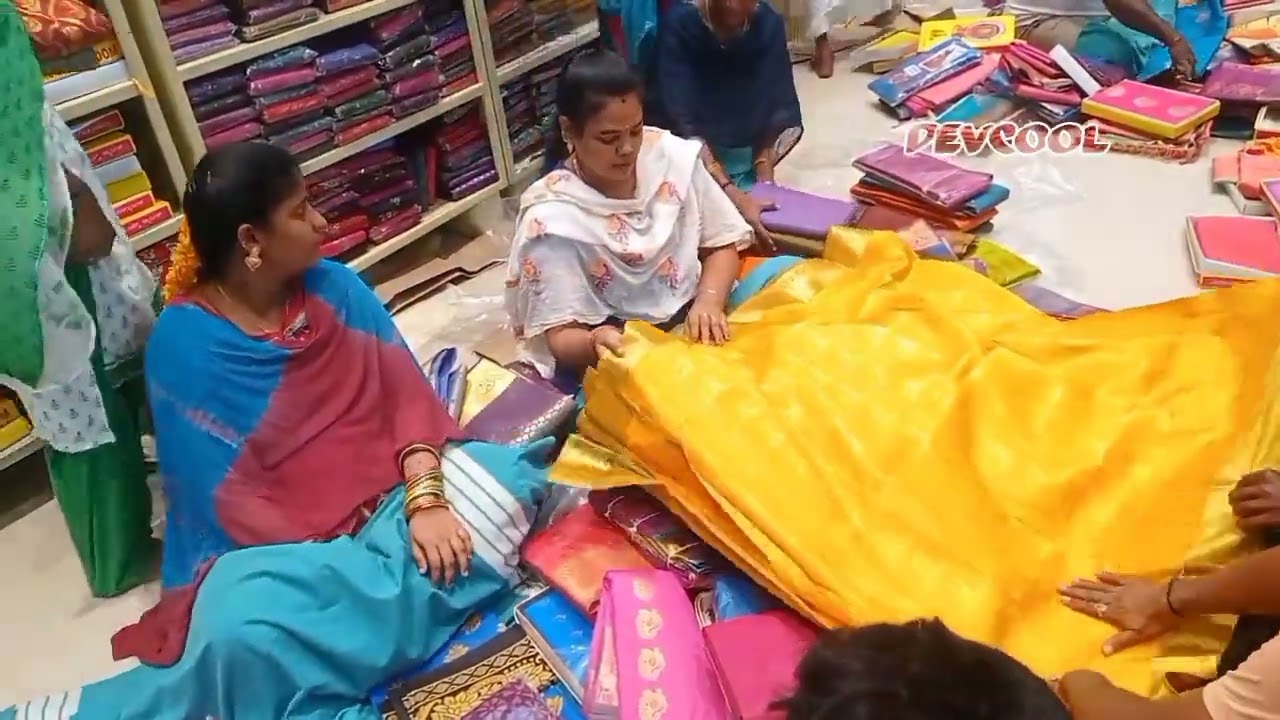 || SS HANDLOOM WHOLE SALE SHOP || FAMOUS KANCHI SARIES COLLECTIONS