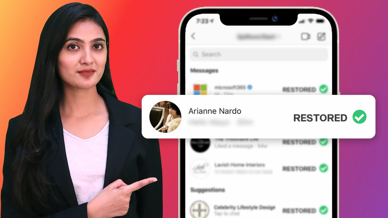 How to Recover Deleted Instagram Message and Chats on Android & IOS | Instagram Chat Backup
